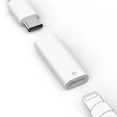 【数量限定】【充電&ペアリング用】 MoKo Apple Pencil 第1世代 USB-C 変換アダプタ iPad第10/11世代(A16)対応 ライトニングメスからType-Cメスに変換 アダプタ アップルペンシル第1世代 Bluetooth ペアリング