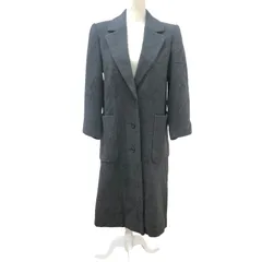 希少 イヴサンローラン ダブルブレスト ロングウールコート チェスターコート 希少 イヴサンローラン ダブルブレスト ロングウールコート チェスター