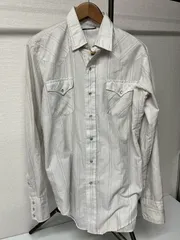 KARMAN ウエスタン 長袖シャツ ホワイト US古着