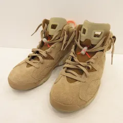 【姫路東店】 中古 NIKE | ナイキ×Travis Scott スニーカー AIR JORDAN 6 RETRO BRITISH DH0690-200 2021S/S ベージュ 【126】