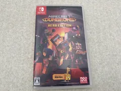 ◆Minecraft(マインクラフト) Dungeons Hero Edition　Switchソフト
