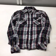 〇送料無料★AZUL by moussy アズールバイマウジー★長袖シャツ ネルシャツ チェックシャツ★ Sサイズ#31028sjj24