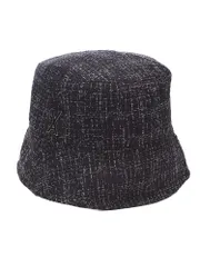VARZAR (バザール) ワンポイント ツイード バケットハット