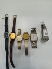 【中古品】 SEIKOセイコー SPRITスピリット & SEIKOセイコー SOCIEソシエ & TISSOTティソ スタイリスト 他腕時計6点セット クオーツ ゴールド シルバー 時計 現状品