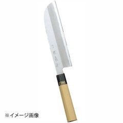未使用品]堺孝行 銀三鋼本霞研 黒檀八角柄 鎌形薄刃225 mm - メルカリ