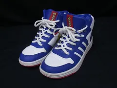adidas アディダス ポケモン コラボ ハイカットスニーカー サイズ 21.5cm 靴 メンズ レディース ホワイト系×ブルー系 DK4209