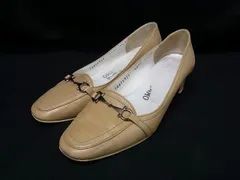 ⭐️未使用近い⭐️ フェラガモパンプス　ベージュ　6 1/2 2025年最新】フェラガモ パンプス 6 1/2の人気アイテム - メルカリ