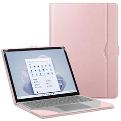 新品 Fintie for Microsoft Surface Laptop 7 13.8インチ/ 6 / 5 / 4 / 3 / 2 ケース 保護カバー 13.5インチ PU合成皮 ポケット付き 磁気バックル 耐衝撃性 傷防止 おしゃれ (モデル番号2036