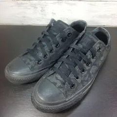 CONVERSE ALLSTAR MONOLEOPARD OX コンバース オールスター モノレパード オックス 23.5cm ブラック 黒 4G 1608 L10452