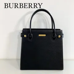 バーバリーズ ハンドバッグ ノバチェック レザー　トートバック　ノートバック