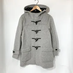 BLACK LABEL CRESTBRIDGE ブラックレーベルクレストブリッジ ダッフルコート 51F21-820-06 防寒 メンズ Mサイズ グレー アウター A15166◆