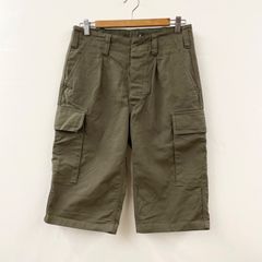 桃太郎ジーンズ 出陣 ダック地 ハーフ ペインターパンツ カーキ w34