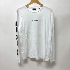 DIESEL ロンT 長袖 Tシャツ プリントロゴ ディーゼル