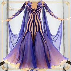 スタンダードドレス✨ダンスパーティー　競技会　発表会にもバッチリ！ : garuda shop レディース社交ダンス衣装 素敵ダンス