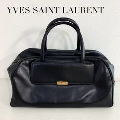 美品 イヴサンローラン ダレスバッグ ビジネス カサンドラ YSL A4 黒 