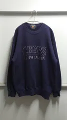 80-90’s CHAPS RALPH LAUREN ロゴ刺繍 スウェット L