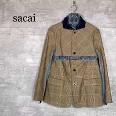 『sacai』サカイ (2) テーラード ドッキング デニムジャケットのサムネイル
