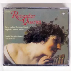 未開封 輸入盤 FLANDERS RECORDER QUARTET/EARLY ITALIAN MUSIC - ENGLISH CONSORT MUSIC/BRILLIANT CLASSICS 92504 CD □
