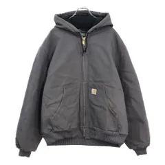 USA製 Carhartt カーハート アクティブジャケット グレー(メンズ L)中古 古着 V6427