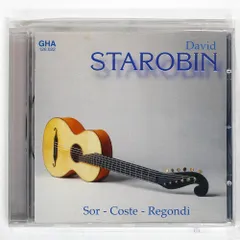 輸入盤 DAVID STAROBIN/ROMANTIC GUITAR, SOR - COSTE - REGONDI/GHA GHA 126.022 CD □
