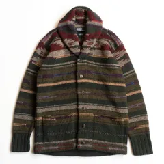 激レア✨希少✨ローレンラルフローレン　ハンドニット　カーディガン　チェック 2025年最新】ラルフローレン ハンドニット カーディガンの人気アイテム