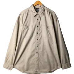 古着 90年代 ギャップ GAP オールドギャップ 長袖 コットンシャツ メンズXL相当 ヴィンテージ/eaa590915