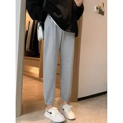 ☆ グレー ☆ XLサイズ ☆ マタニティパンツ アジャスター付き マタニティパンツ マタニティ パンツ ストレートパンツ 部屋着 ルームウェア ボトムス ズボン ストレッチ ボトム レディース パジャマ 大きいサイズ 春夏 春秋 ゆったり 妊婦服