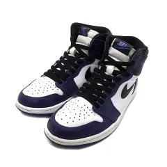 ナイキ NIKE エアジョーダン1 レトロ ハイ AIR JORDAN 1 RETRO HIGH OG スニーカー 555088-500 コートパープル 25.5cm
