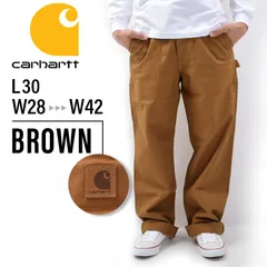 Carhartt カーハート ペインターパンツ ダック メンズ B11 ダックワークパンツ BROWN ブラウン レングス30 各サイズあり【新品・正規品】