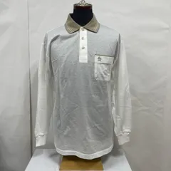 Munsingwear マンシングウェア ポロシャツ 長袖 MUNSINGWEAR Classic / ロングスリーブポロシャツ / メッシュ / デサント製 / S / WHT