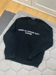 supreme comme des garcons sweater ギャルソン Supreme シュプリーム 18AW × COMME des GARCONS SHIRT Sweater