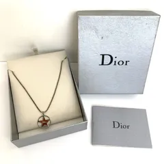 Dior ディオールネックレス 星型チャーム付き DIOR Christian Dior - レア クリスチャンディオール スター メタル