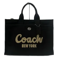 COACH(コーチ) トートバッグ カーゴ トート バッグ 42 CY847 黒×ベージュ