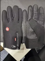 防風 防寒 手袋 タッチパネル対応 裏起毛 滑り止め付き 冬用グローブ メンズ レディース 通勤 通学 アウトドア ジッパー付きサイズM