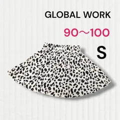 GLOBAL WORK  スカパン ダルメシアン 90 100  キュロット スカート  女の子　グローバルワーク