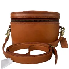 ■コーチ■ハンドバッグ■ショルダーバッグ■バニティ■２WAY■ブラウン系■ｋ0008