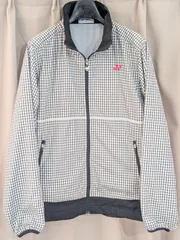 YONEX ヨネックス ヒートカプセル ギンガムチェック ウォーマージャケット M