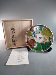 ✴︎吉田屋小鳥飾皿✴︎ 三代為吉 三ッ井詠一 九谷焼 30㎝ 大皿 - メルカリ