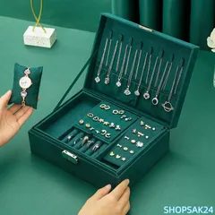 ジュエリーボックス アクセサリーケース アクセサリー収納 コンパクト ピアス ネックレス 指輪 保管 携帯 小物入れ 可愛い 旅行 大容量 宝石箱674