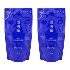 [2個セット]雪肌精 ブライトニング クレンジング オイル 詰め替え用 135mL レフィル 毛穴の黒ずみ 肌荒れ ニキビ[医薬部外品][ネコポス]のサムネイル