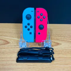 ㊹ジョイコン 純正 ネオンブルー左(L)＆ネオンレッド右(R)セット 動作確認済み 匿名配送  Nintendo Switch
