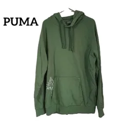 PUMA プーマ スウェット プルオーバー パーカー グリーン
