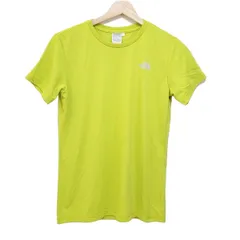 THE NORTH FACE(ノースフェイス) 半袖Tシャツ サイズL レディース美品  - イエローグリーン クルーネック