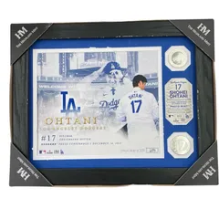 【大谷翔平×日ハム】複製サイン＆シリアル入り『165km』記念フォトフレーム 大谷翔平×日ハム】複製サイン＆シリアル入り『165km』記念フォト