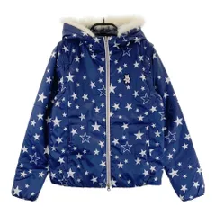 サイズ：M CALLAWAY キャロウェイ  リバーシブル2WAY フード付き中綿ジャケット 星柄 ネイビー系 [240101432406] ゴルフウェア レディース ストスト