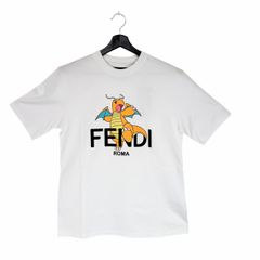 ☆メンズL☆美品☆FENDI×フラグメント×ポケモン トリプルコラボ T 