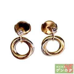 カルティエ❣️ トリニティピアス　ラージ　片耳 2025年最新】カルティエ トリニティ ピアス 片耳の人気アイテム