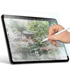 新品 エレコム iPad Pro 12.9インチ 第6/5/4/3世代 (2022/2021/2020/2018年) 保護フィルム ペーパーテクスチャ 紙のような描き心地 ケント紙タイプ 反射防止 TB-A21PLFLAPLL