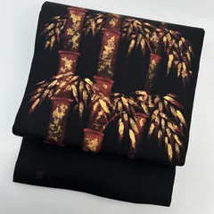 2025年最新】名古屋帯 塩瀬 黒の人気アイテム - メルカリ