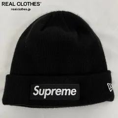 Supreme New Era Box Logo Beanie 黒　ニューエラ シュプリーム ニューエラ ボックスロゴ ビーニー (FW19